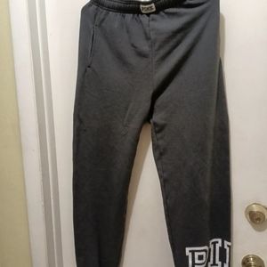 Victoria's Secret PINK March 24 sweatpants xs grey